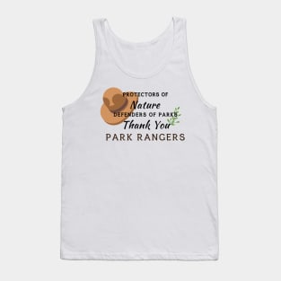 Hat Park Rangers | Thank you Gift Tank Top